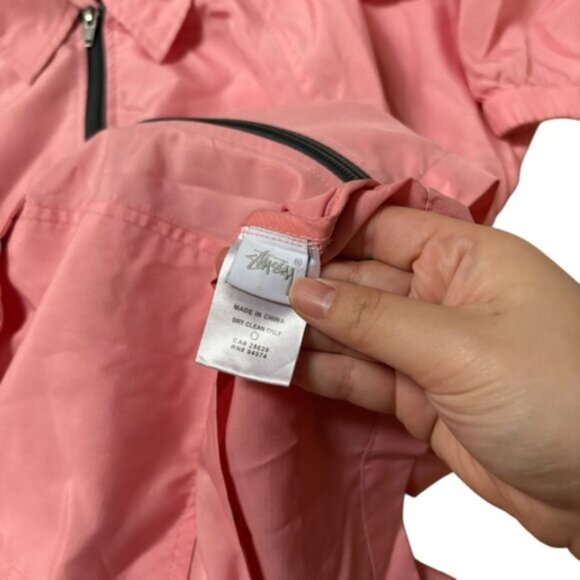 Stussy Rinaldi M51 Pink Jacket Size Large - Picture 6 of 9